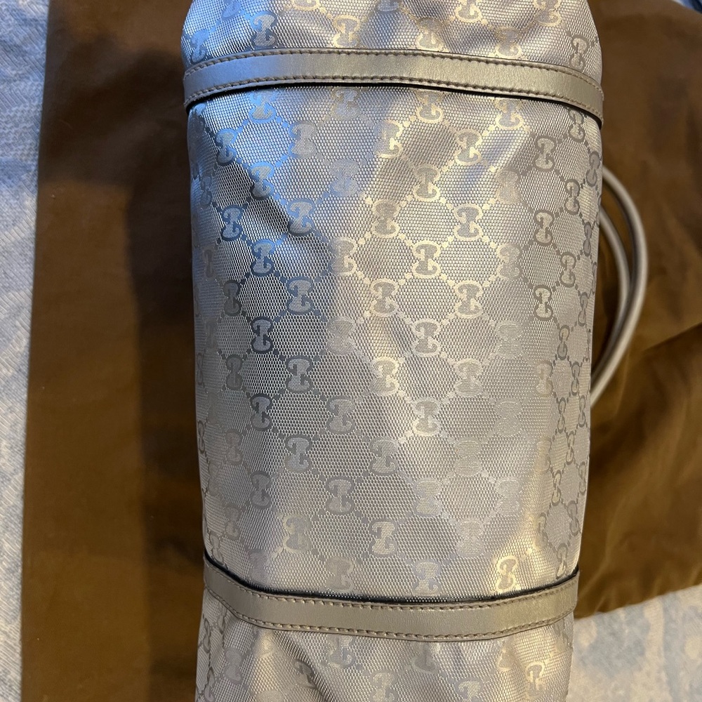 Authentic Gucci Bag In Silver - image 2